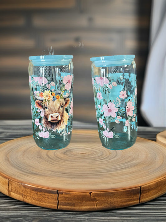 16oz Glass Cup
