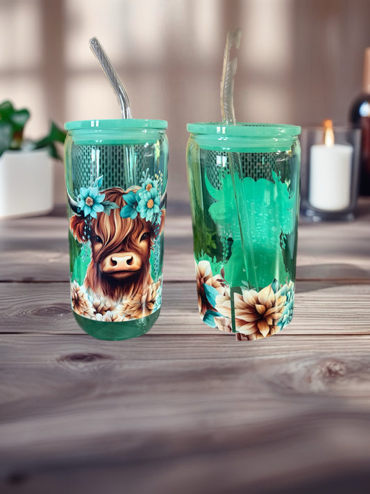 16oz Glass Cup