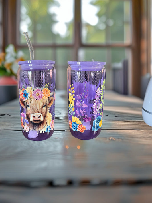16oz Glass Cup